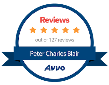 Avvo Reviews Logo for Peter Blair